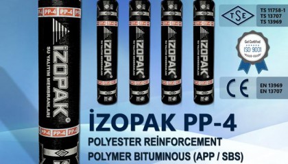 İzopak PP-4 Polyester Reinforcement Polymer Bıtumınous (App / Sbs)